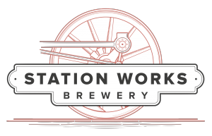 Stationworks Brewery logo (circle background) Station Works Brewery logo